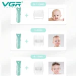 VGR V-150 Rechargeable Baby Hair Clipper Trimmer Best Price in Sri Lanka From Dealhub.lk