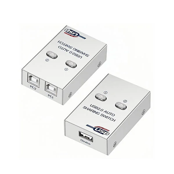 2 Port USB 2.0 Auto Sharing Switch for Printers & Scanners Best Price in Sri Lanka From Dealhub.lk
