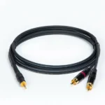 2 RCA to 3.5mm Stereo Audio Cable Premium Quality 1M Best Price in Sri Lanka From Dealhub.lk