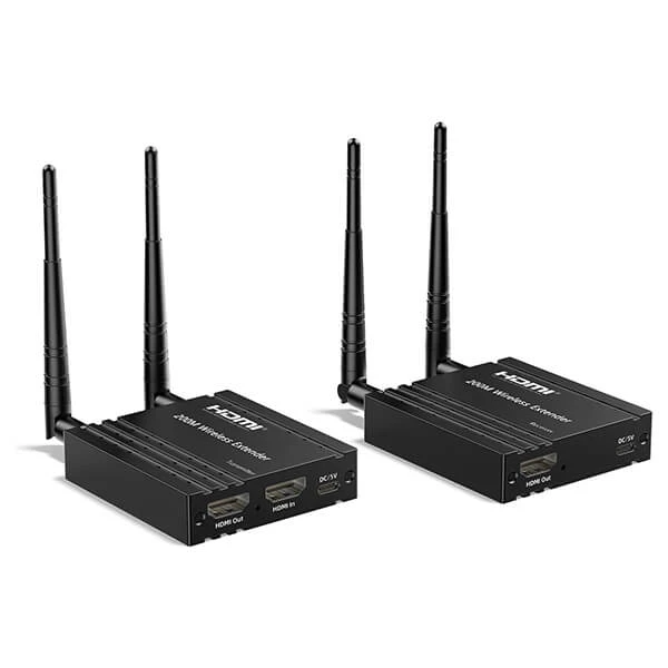 200M Wireless HDMI Extender Transmitter and Receiver Best Price in Sri Lanka From Dealhub.lk