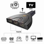 3 in 1 HDMI Switch 3 in 1 out Port Hub Switcher Best Price in Sri Lanka From Dealhub.lk