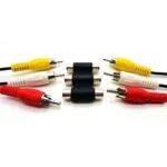 3 RCA AV Connector Female to Female RCA Jointer Best Price in Sri Lanka From Dealhub.lk
