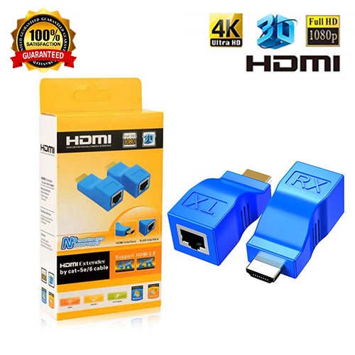30M HDMI Extender HDMI to RJ45 Network Cable Converter Best Price in Sri Lanka From Dealhub.lk