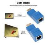 30M HDMI Extender HDMI to RJ45 Network Cable Converter Best Price in Sri Lanka From Dealhub.lk