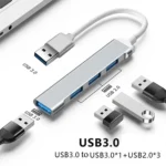 4 Port USB 3.0 Hub Slim Portable USB Hub Extensions Best Price in Sri Lanka From Dealhub.lk