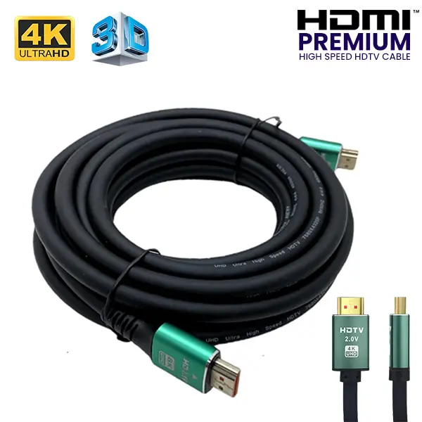 4K HDMI Cable 5M Premium Quality 4K@120Hz Best Price in Sri Lanka From Dealhub.lk