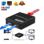 2 Port HDMI Splitter Full HD 1080P 4K 1 In 2 Out Splitter Best Price in Sri Lanka From Dealhub.lk