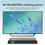 4K HDMI Splitter 4 Port 1 in 4 out Best Price in Sri Lanka From Dealhub.lk