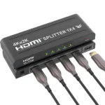 4K HDMI Splitter 4 Port 1 in 4 out Best Price in Sri Lanka From Dealhub.lk