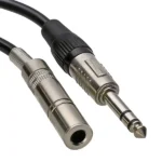 6.35mm TRS Jack to Female Extension Cable 3M Premium Quality Best Price in Sri Lanka From Dealhub.lk