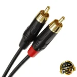 6.3mm TRS Stereo Male to 2 RCA Male Audio Cable Best Price in Sri Lanka From Dealhub.lk