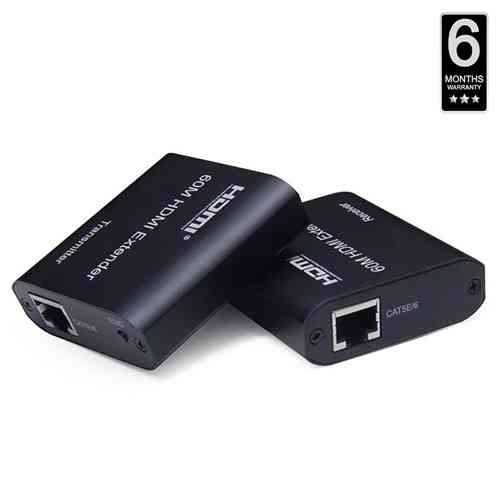 60M HDMI Extender RJ45 Over Single Cat 5E/6/7 Support 1080P Best Price in Sri Lanka From Dealhub.lk
