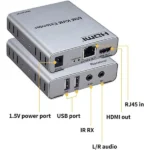 60M HDMI KVM Extender with USB Control & Audio over Ethernet (1080P) Best Price in Sri Lanka From Dealhub.lk