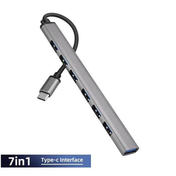 7 Ports USB C Hub USB C to USB 3.0 Hub Best Price in Sri Lanka From Dealhub.lk