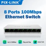 8 Port Network Switch PIX-LINK SW08 10/100Mbps Best Price in Sri Lanka From Dealhub.lk
