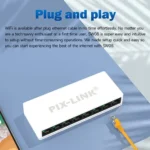 8 Port Network Switch PIX-LINK SW08 10/100Mbps Best Price in Sri Lanka From Dealhub.lk