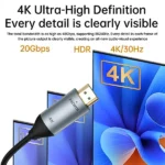ASPOR A271 USB C to HDMI Cable 2M 4K 30Hz Best Price in Sri Lanka From Dealhub.lk