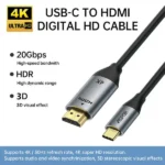 ASPOR A271 USB C to HDMI Cable 2M 4K 30Hz Best Price in Sri Lanka From Dealhub.lk