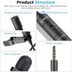 BOYA BY-M1S Universal Lavalier Microphone Best Price in Sri Lanka From Dealhub.lk