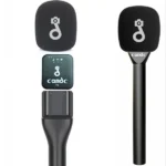 Candc Dual MIC Wireless Interview Microphone 2 Transmitters + 1 Receiver Best Price in Sri Lanka From Dealhub.lk
