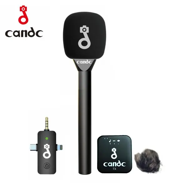 Candc Interview Single Wireless Microphone with 1 transmitter and 1 receiver Best Price in Sri Lanka From Dealhub.lk
