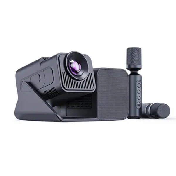 HY360 Plus KTV Smart Projector with 30W Karaoke Speaker – Android 12, Native 1080P Full HD,  WiFi  & 180° Rotating Portable Cinema Best Price in Sri Lanka From Dealhub.lk
