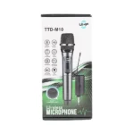 Handheld Rechargeable Wireless Microphone UHF TTD-M10 (6M) Best Price in Sri Lanka From Dealhub.lk