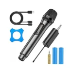 Handheld Rechargeable Wireless Microphone UHF TTD-M10 (6M) Best Price in Sri Lanka From Dealhub.lk