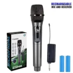 Handheld Rechargeable Wireless Microphone UHF TTD-M10 (6M) Best Price in Sri Lanka From Dealhub.lk