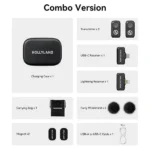 Hollyland LARK A1 Dual Wireless Mic Combo Best Price in Sri Lanka From Dealhub.lk