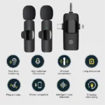 K15 3 in 1 Dual Wireless Microphone Best Price in Sri Lanka From Dealhub.lk