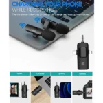 K15 3 in 1 Dual Wireless Microphone Best Price in Sri Lanka From Dealhub.lk