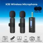 K35 Wireless Dual Clip Microphone Best Price in Sri Lanka From Dealhub.lk