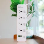 LDNIO 4 AC Outlets Universal Power Extension Cord SC4408 Best Price in Sri Lanka From Dealhub.lk