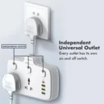 Ldnio PD & QC3.0 2 Outlets Power Socket SC2413 Best Price in Sri Lanka From Dealhub.lk