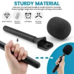 Mic Interview handle for Clip Mic Handheld Mic  Holder Best Price in Sri Lanka From Dealhub.lk