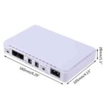 Mini UPS Battery Backup 10000mAh Uninterruptible Power Supply Best Price in Sri Lanka From Dealhub.lk