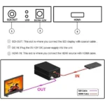 HDMI to SDI Video Converter Best Price in Sri Lanka From Dealhub.lk