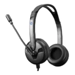 HP DHE-8009 Professional Call Center Headphone with Mic Best Price in Sri Lanka From Dealhub.lk