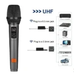 X230 Dual Wire and Wireless Professional UHF Microphone System Best Price in Sri Lanka From Dealhub.lk