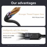 Yesido 3A 3 in 1 Cable USB to C, Lighting, and Micro CA91 Best Price in Sri Lanka From Dealhub.lk