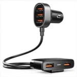 5 USB Multi Port Car Charger Joyroom smart car charger Best Price in Sri Lanka From Dealhub.lk