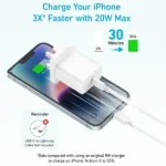 Anker 20W USB C Ultra Fast Charger Adpater Best Price in Sri Lanka From Dealhub.lk