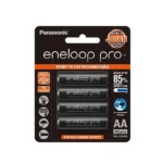 Panasonic Eneloop Pro AA Rechargeable Battery Pack 4Pcs 2550mAh Best Price in Sri Lanka From Dealhub.lk