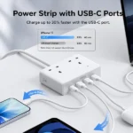 UGREEN 20W Nexode Extension Cord Power Strip 1.5M UK Plug S620 85170 Best Price in Sri Lanka From Dealhub.lk