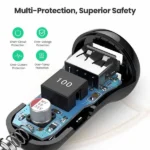 UGREEN 24W Dual USB Port Fast Car Charger 50875 Best Price in Sri Lanka From Dealhub.lk