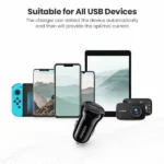 UGREEN 24W Dual USB Port Fast Car Charger 50875 Best Price in Sri Lanka From Dealhub.lk