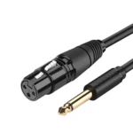 UGREEN 6.35mm to XLR Female Cable 2M 20719 Professional Microphone Cord Best Price in Sri Lanka From Dealhub.lk