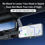 Yesido C265 Car Center Mirror Phone Mount Best Price in Sri Lanka From Dealhub.lk