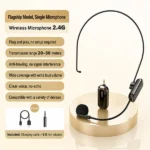 3.5mm Headset Wireless Microphone – Saeapu TTD-830 Best Price in Sri Lanka From Dealhub.lk